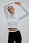 Заказать Кроп-топ на молнии "Street White" в интернет-магазине спортивной одежды SPORTANGEL