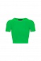 Заказать Кроп-футболка "Green Motion" в интернет-магазине спортивной одежды SPORTANGEL