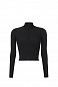 Заказать Кроп-топ на молнии "Street Black" в интернет-магазине спортивной одежды SPORTANGEL